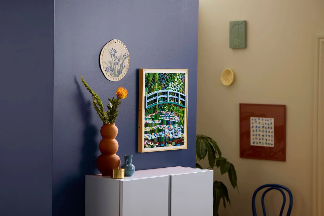 Конструктор LEGO Art Клод Моне — Мост над прудом с кувшинками (31220) — фото 9