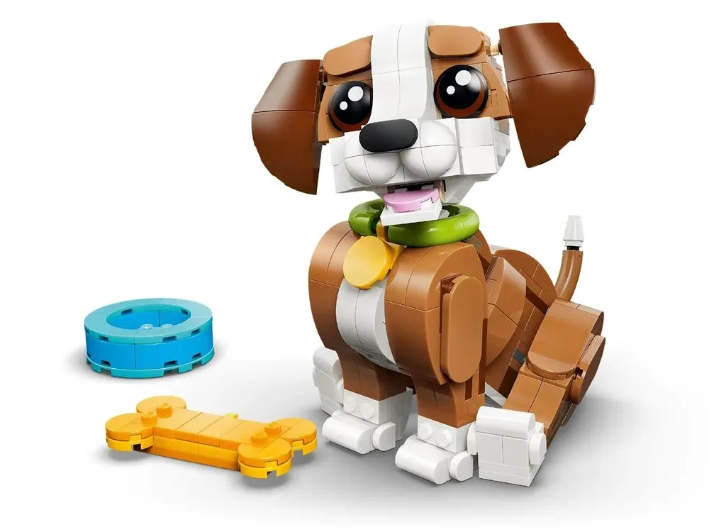 Конструктор LEGO Creator 3 в 1 Милые животные: игривый щенок (31382)