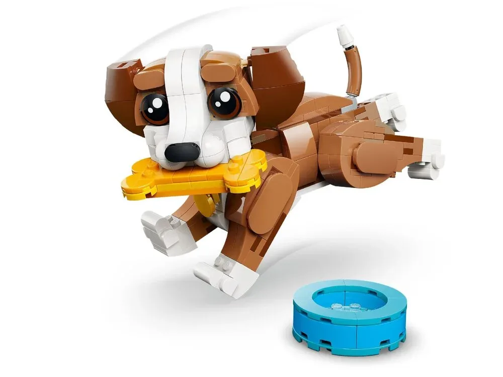 Конструктор LEGO Creator 3 в 1 Милые животные: игривый щенок (31382) — фото 3