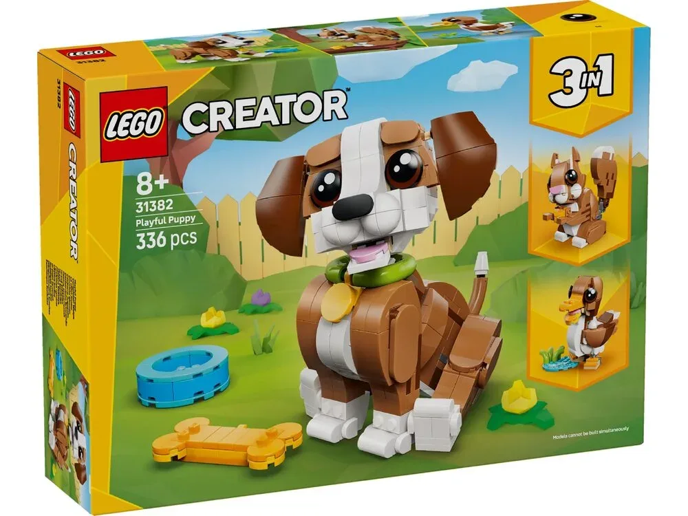 Конструктор LEGO Creator 3 в 1 Милые животные: игривый щенок (31382) — фото 9