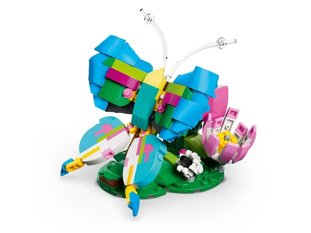 Конструктор LEGO Creator 3 в 1 Дикі тварини: барвистий колібрі (31384) — фото 4