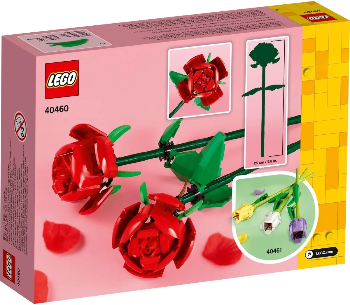 Конструктор LEGO Botanicals Розы (40460) — фото 5