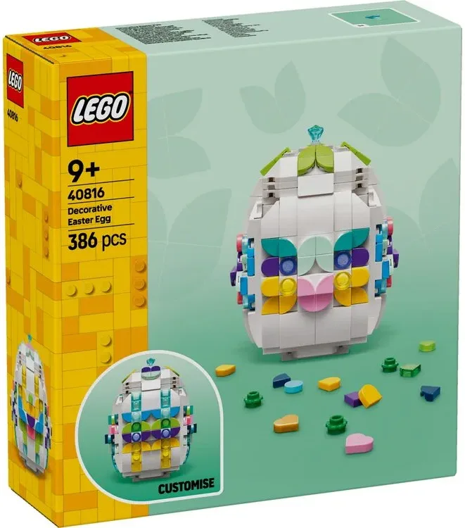 Конструктор LEGO Iconic Декоративное пасхальное яйцо (40816) — фото 7