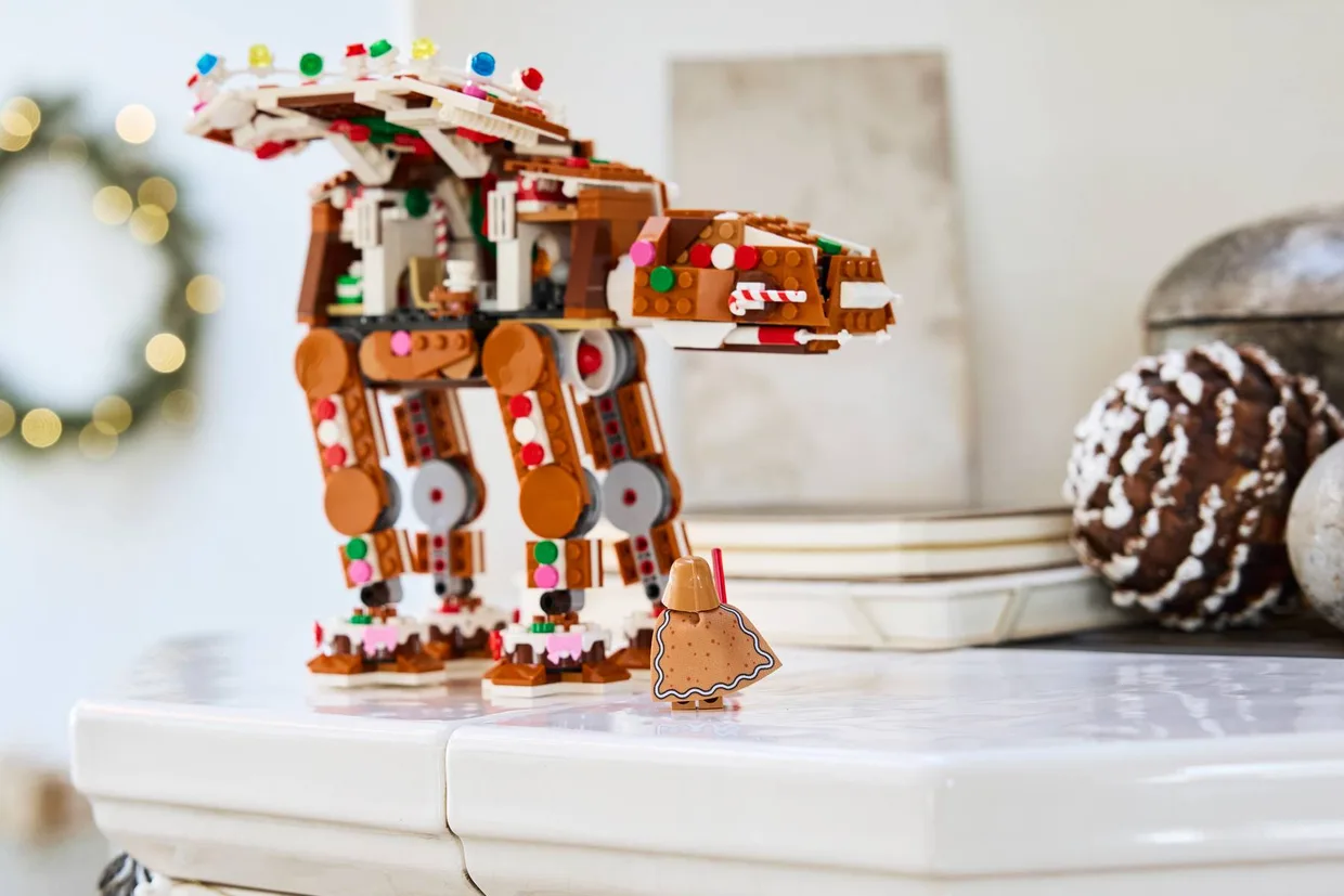 Конструктор LEGO Star Wars Пряничный шагоход AT-AT (40806) — фото 4