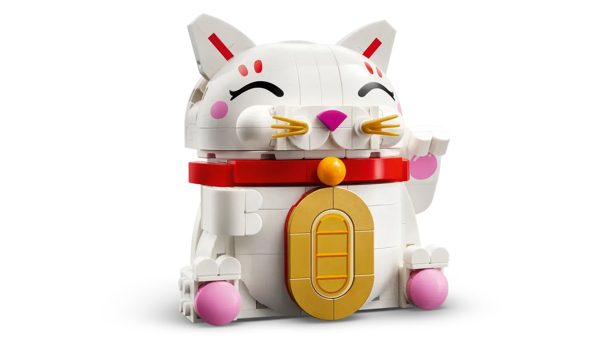 Конструктор LEGO Iconic Кот удачи (40813) — фото 2