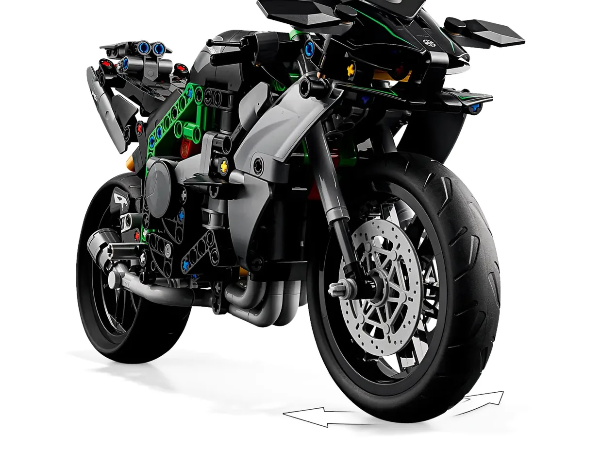 Конструктор LEGO Technic Мотоцикл Kawasaki Ninja H2R (42170) — фото 3