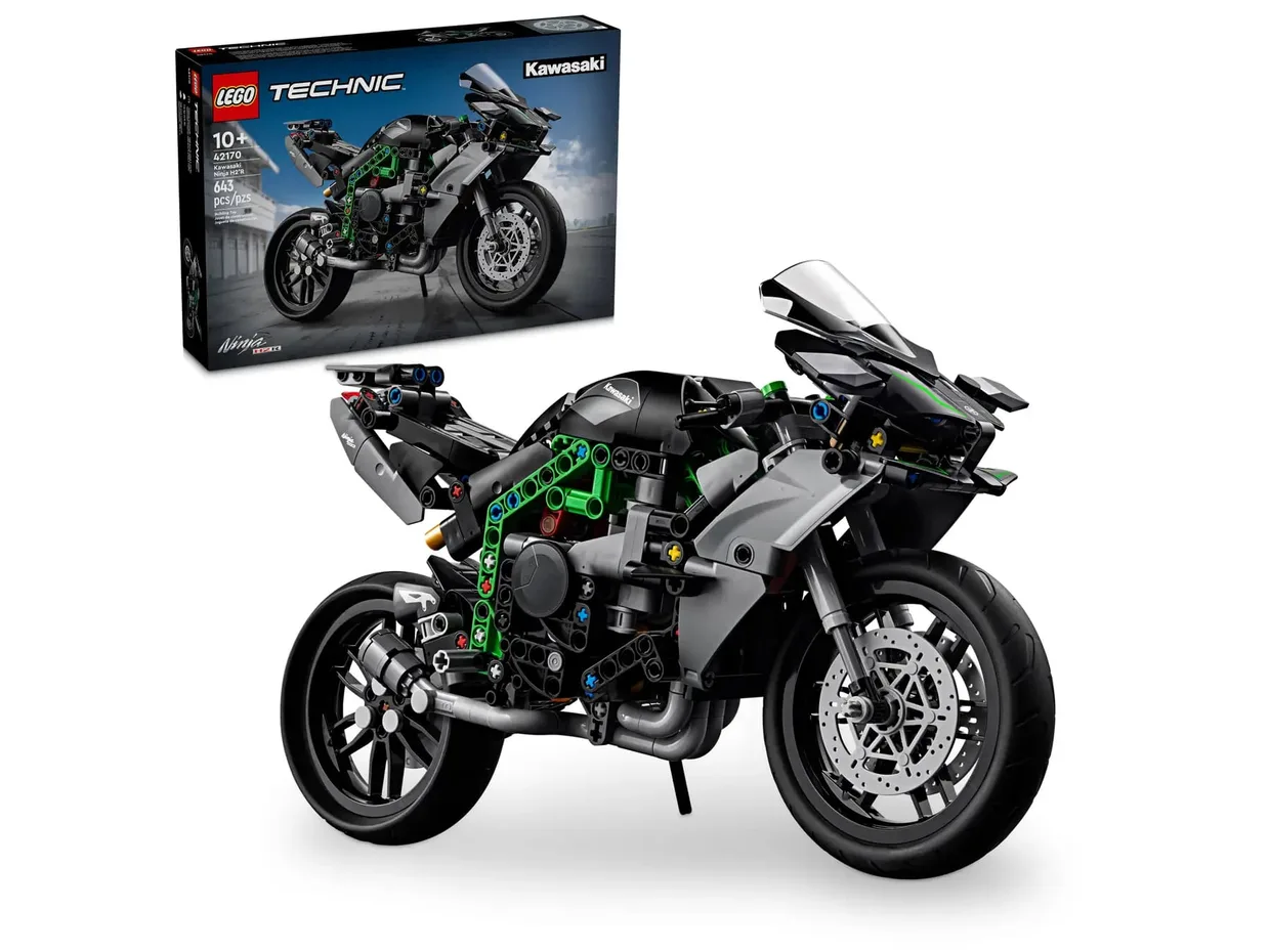 Конструктор LEGO Technic Мотоцикл Kawasaki Ninja H2R (42170) — фото 6