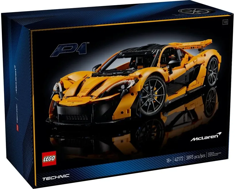 Конструктор LEGO Technic McLaren P1 (42172) — фото 9