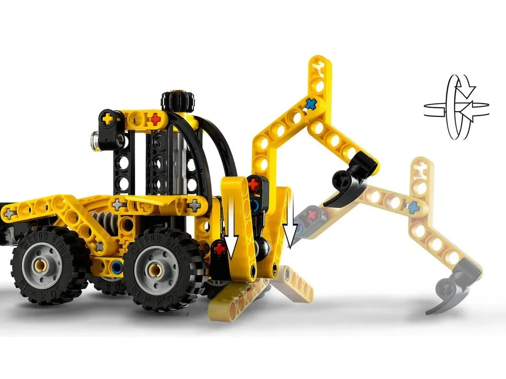 Конструктор LEGO Technic Экскаватор-погрузчик (42197) — фото 5