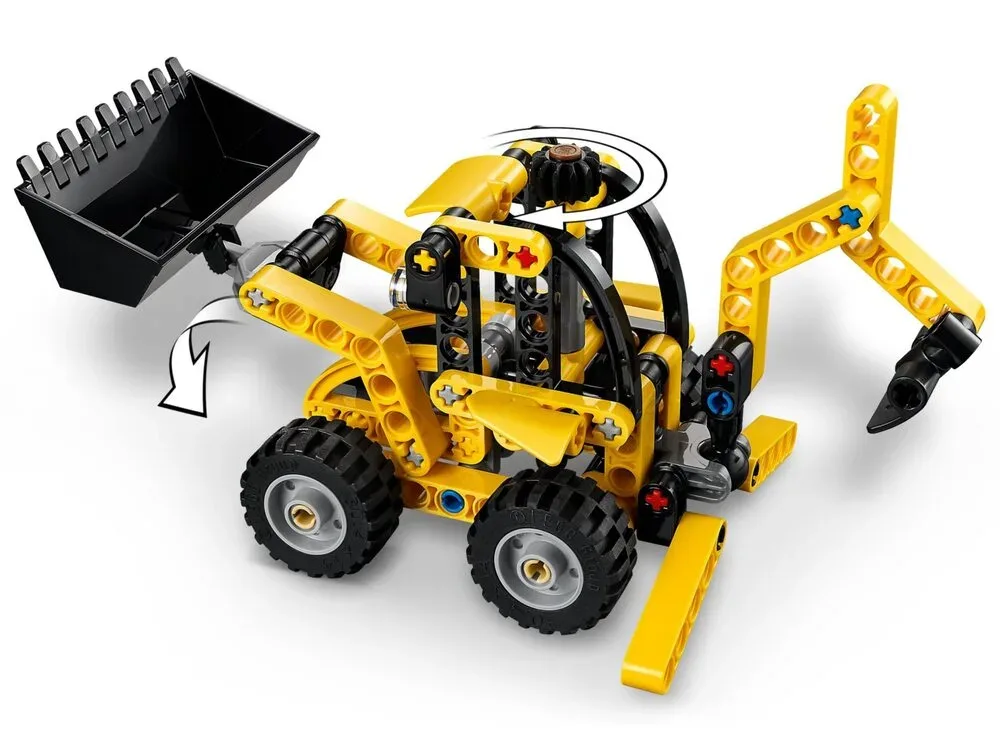 Конструктор LEGO Technic Экскаватор-погрузчик (42197) — фото 6