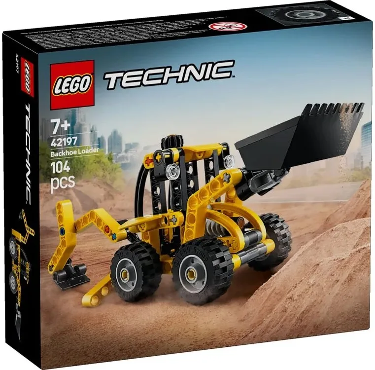 Конструктор LEGO Technic Экскаватор-погрузчик (42197) — фото 9