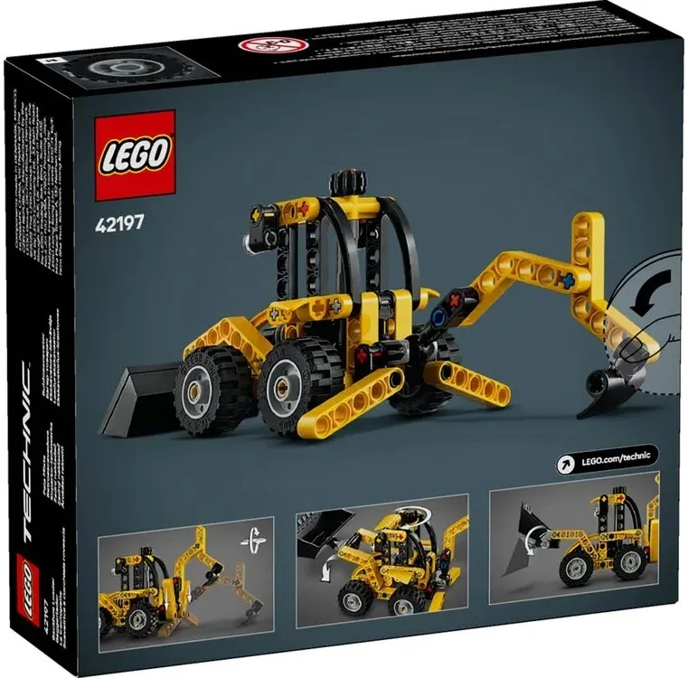 Конструктор LEGO Technic Экскаватор-погрузчик (42197) — фото 10