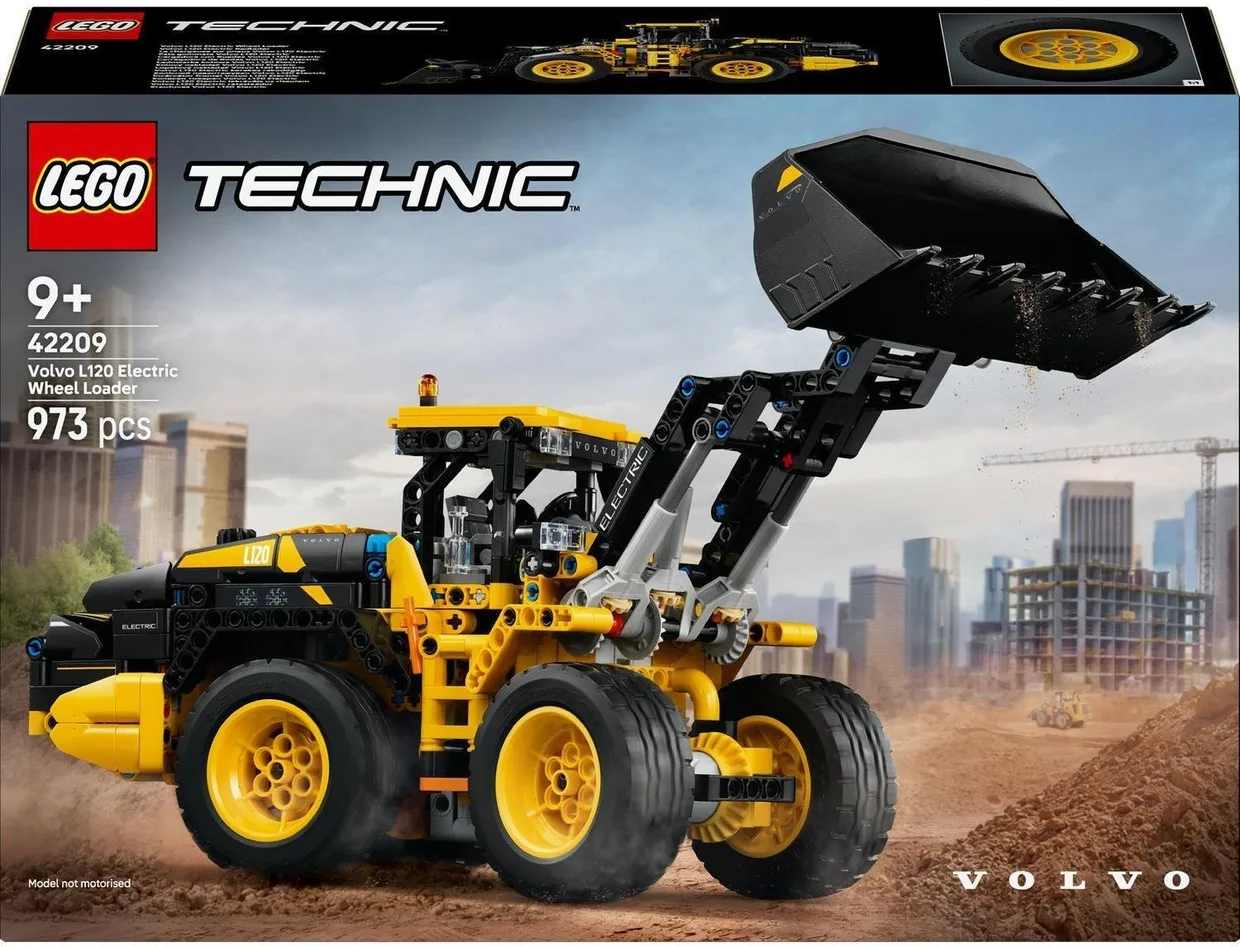 Конструктор LEGO Technic Колёсный погрузчик Volvo L120 Electric (42209) — фото 7
