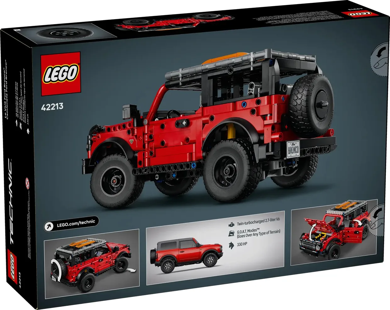 Конструктор LEGO Technic Внедорожник Ford Bronco (42213) — фото 12