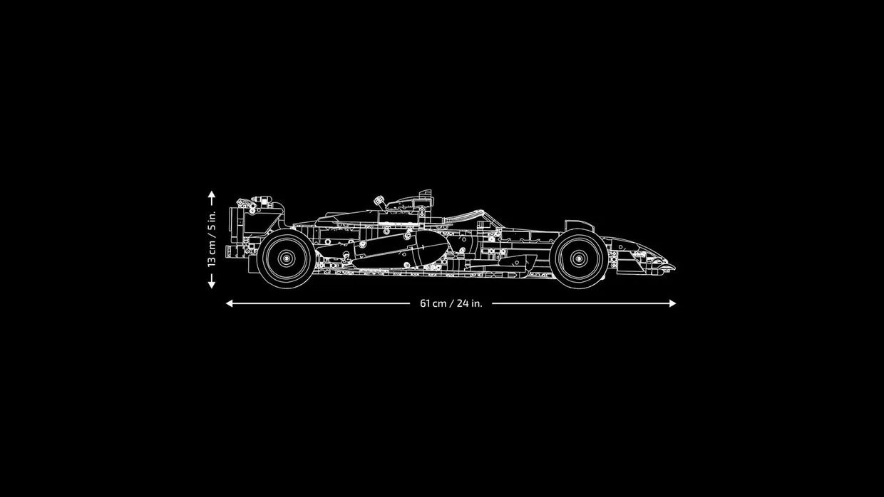 Конструктор LEGO Technic Автомобиль McLaren MCL39 F1 (42228) — фото 7