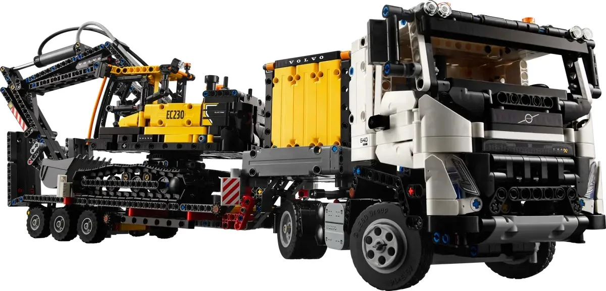 Конструктор LEGO Technic Грузовик Volvo FMX и электрический экскаватор EC230 (42175)