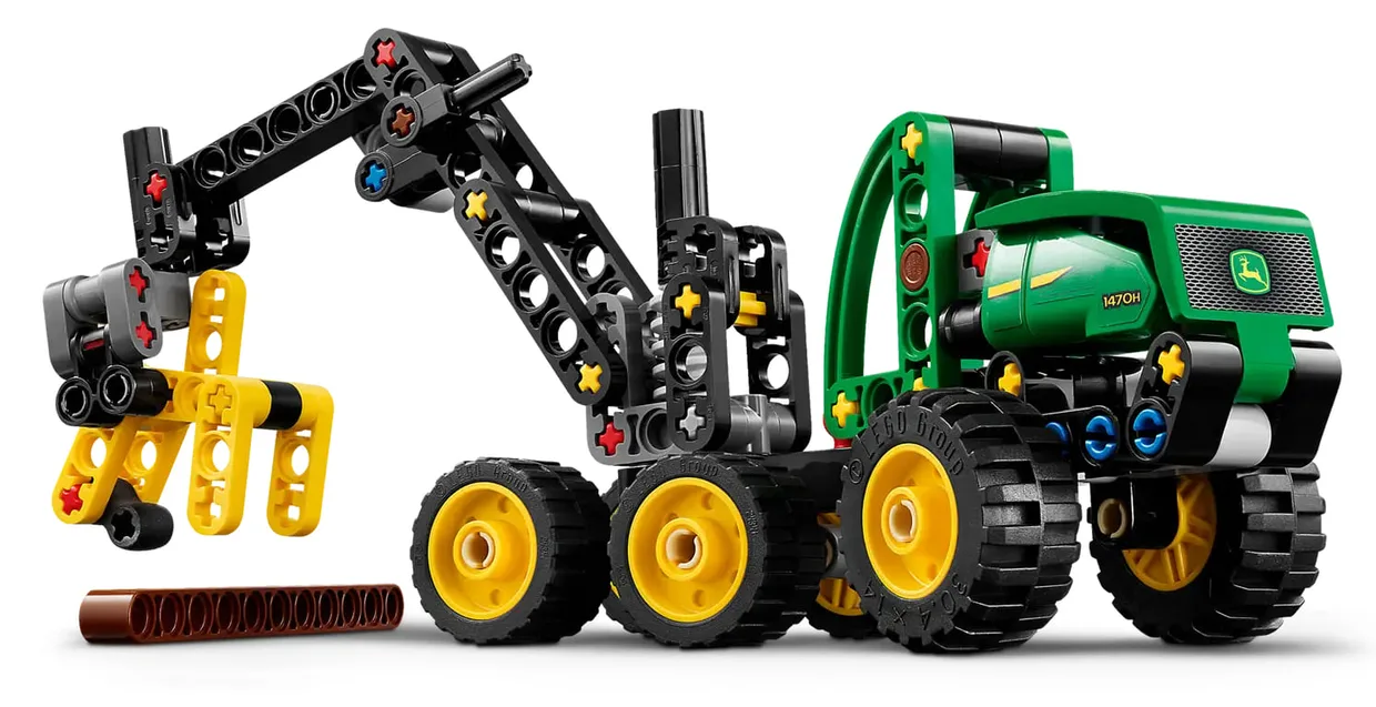 Конструктор LEGO Technic Колёсный харвестер John Deere 1470H (42218)