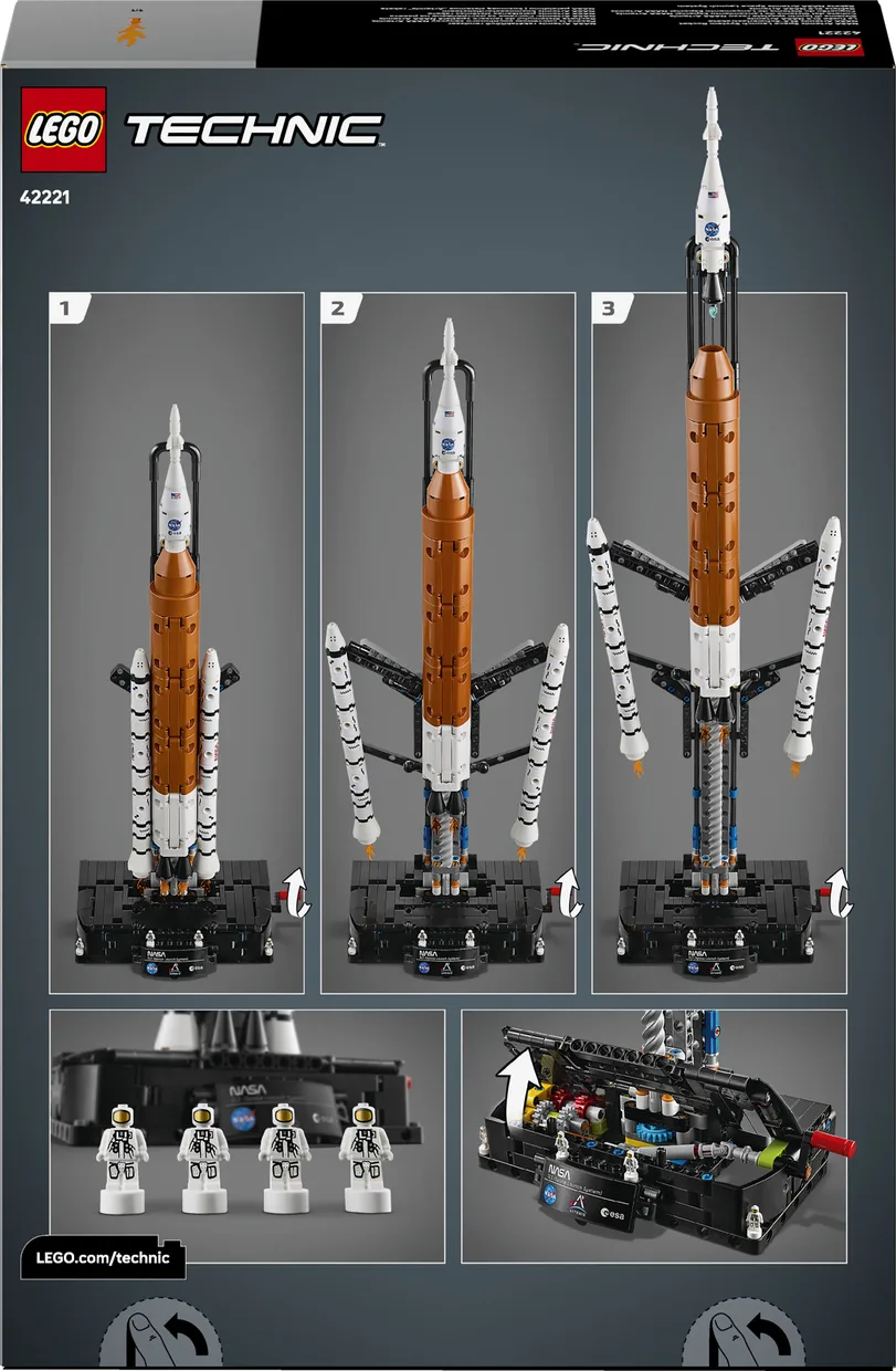 Конструктор LEGO Technic Ракета космической системы запуска NASA Artemis (42221) — фото 9