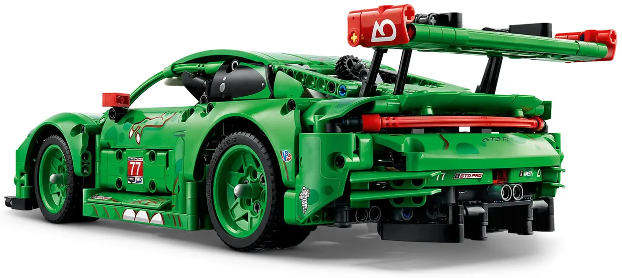 Конструктор LEGO Technic Автомобіль Porsche 911 GT3 R REXY AO Racing (42224) — фото 4