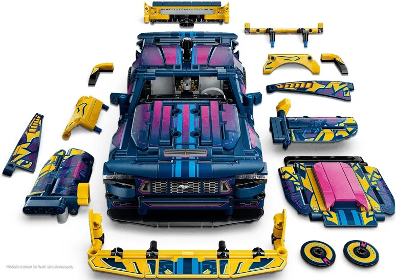Конструктор LEGO Technic Тюнинг-гараж с автомобилем Ford Mustang GT (42236) — фото 4