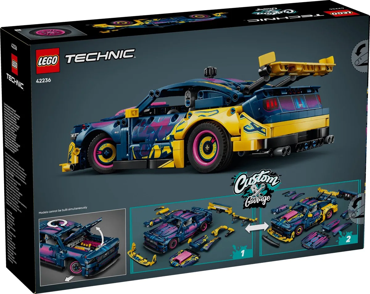 Конструктор LEGO Technic Тюнинг-гараж с автомобилем Ford Mustang GT (42236) — фото 7