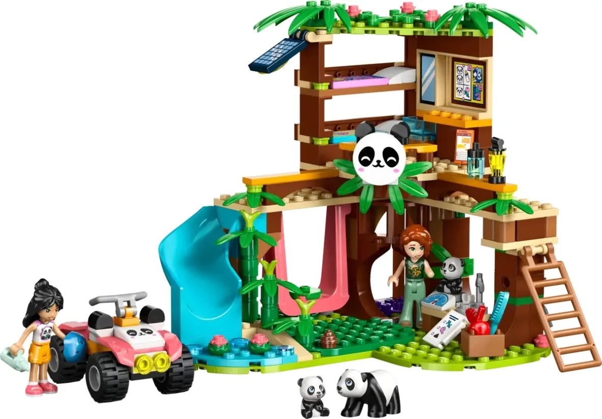 Конструктор LEGO Friends Догляд за тваринами в заповіднику панд (42648)