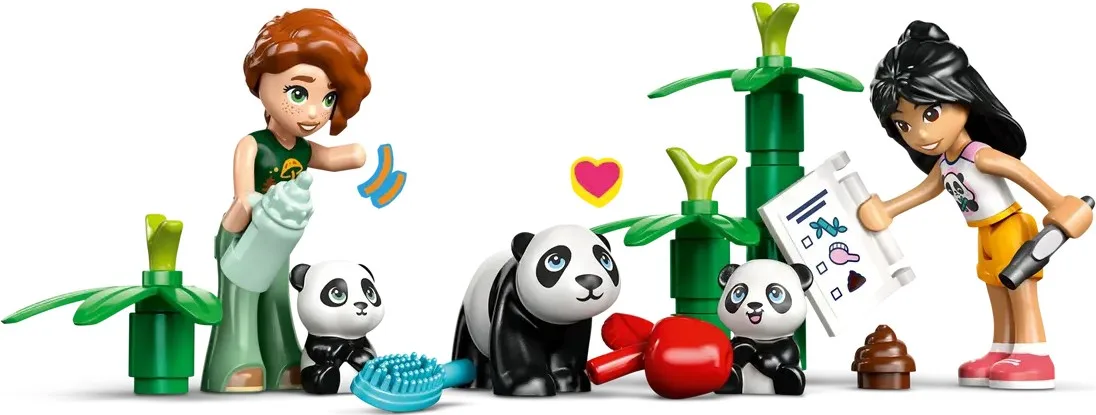 Конструктор LEGO Friends Догляд за тваринами в заповіднику панд (42648) — фото 2