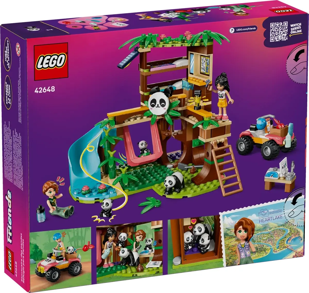 Конструктор LEGO Friends Догляд за тваринами в заповіднику панд (42648) — фото 10