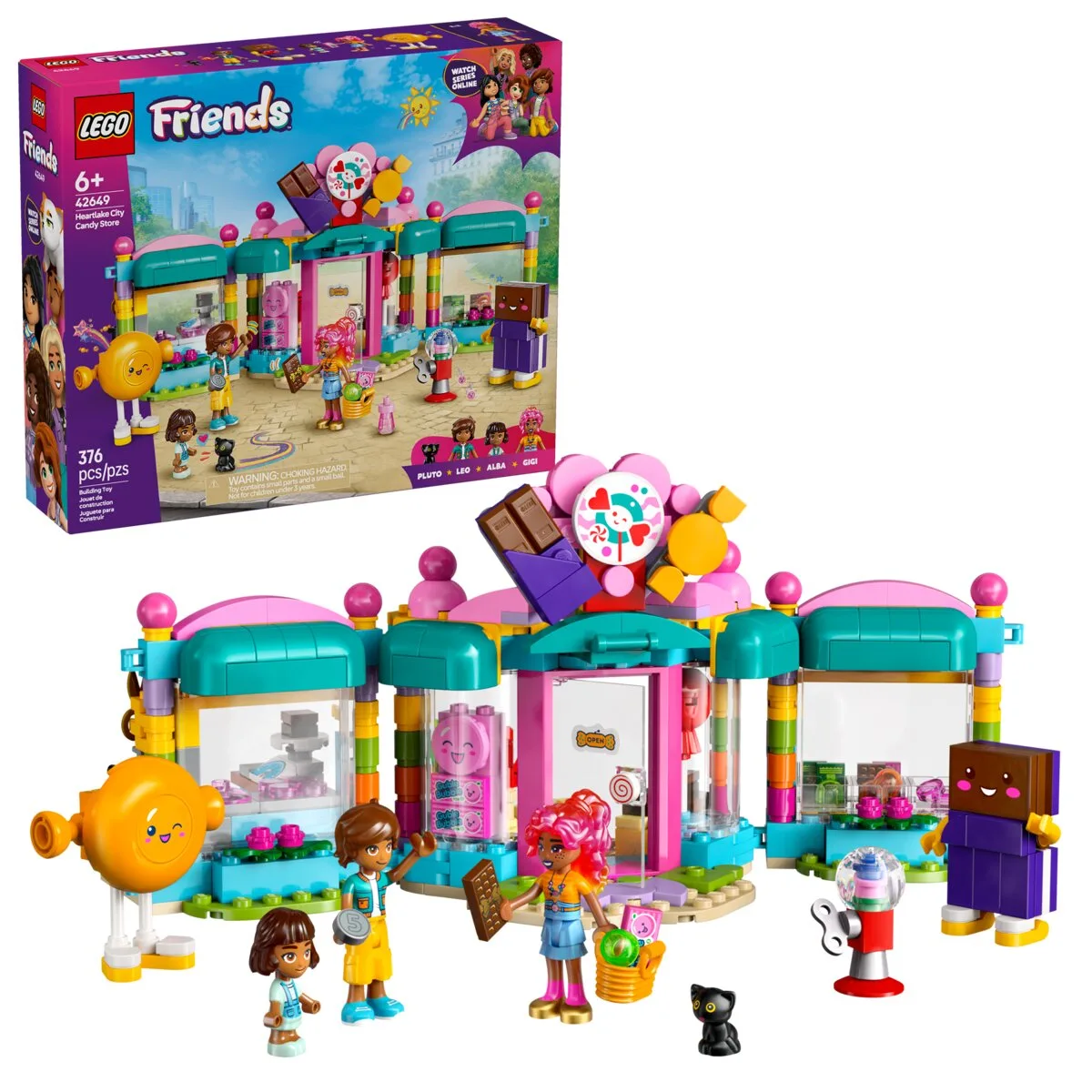 Конструктор LEGO Friends Цукерня Хартлейк-Сіті (42649) — фото 9