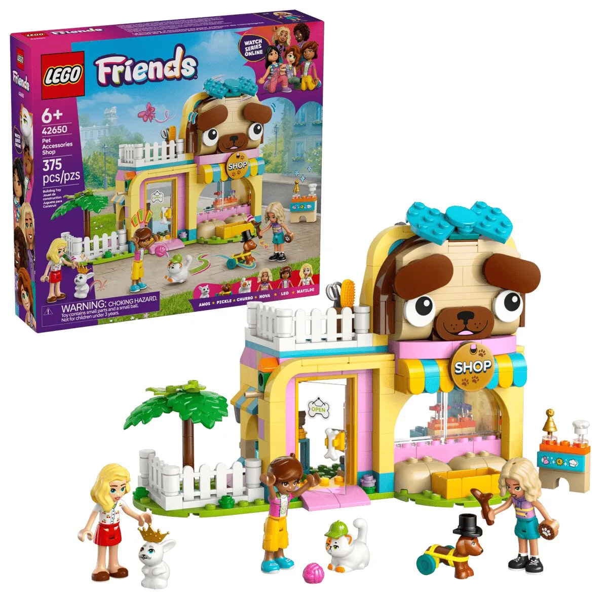 Конструктор LEGO Friends Магазин аксессуаров для домашних питомцев (42650) — фото 7