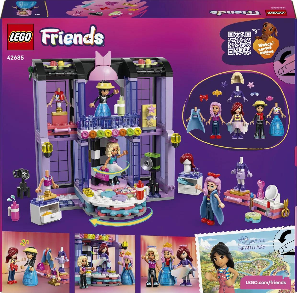 Конструктор LEGO Friends Модний показ у Хартлейк-Сіті (42685) — фото 10