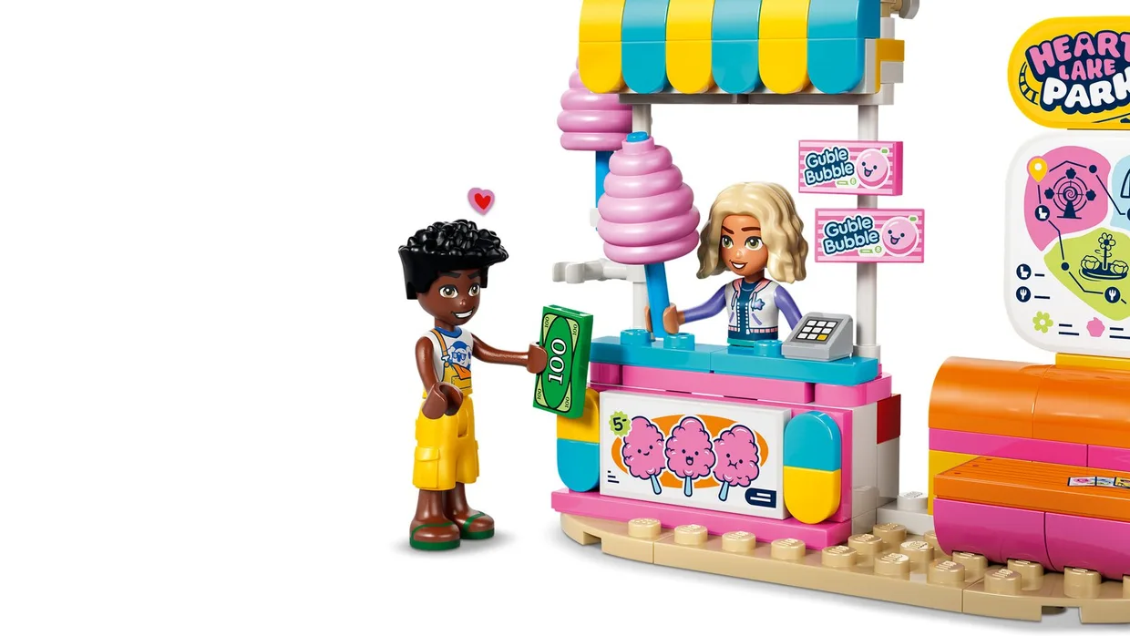 Конструктор LEGO Friends Колесо обозрения с конфетами и капкейками (42700) — фото 5