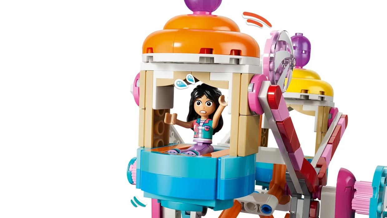 Конструктор LEGO Friends Колесо обозрения с конфетами и капкейками (42700) — фото 6
