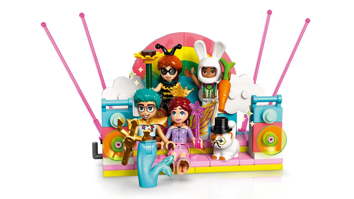 Конструктор LEGO Friends Костюмированная вечеринка с единорогом и феей (42661) — фото 3