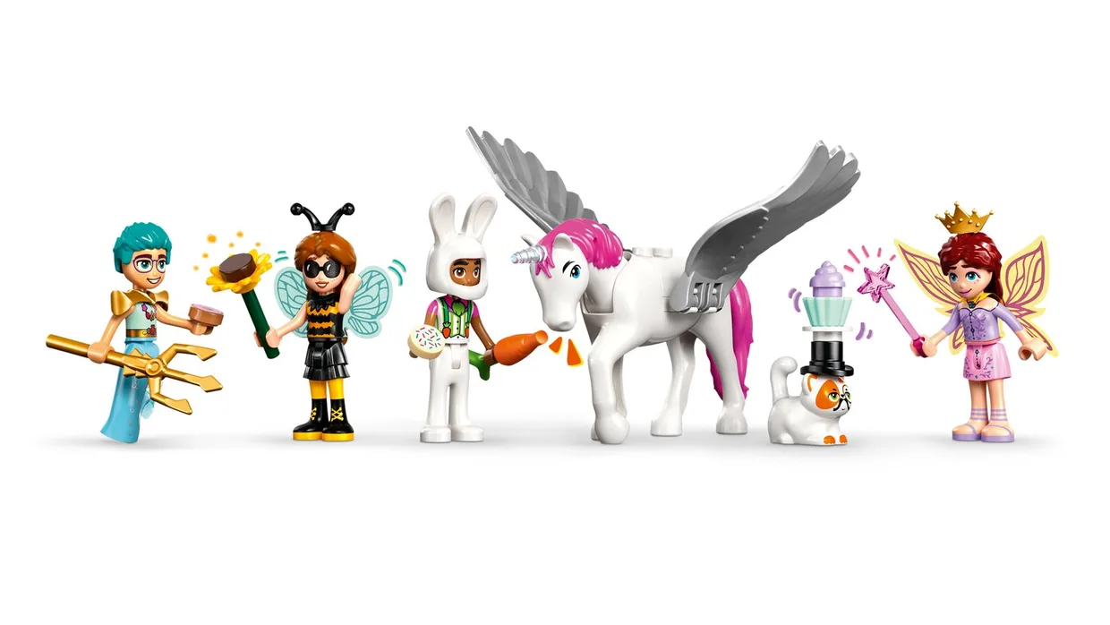 Конструктор LEGO Friends Костюмированная вечеринка с единорогом и феей (42661) — фото 4
