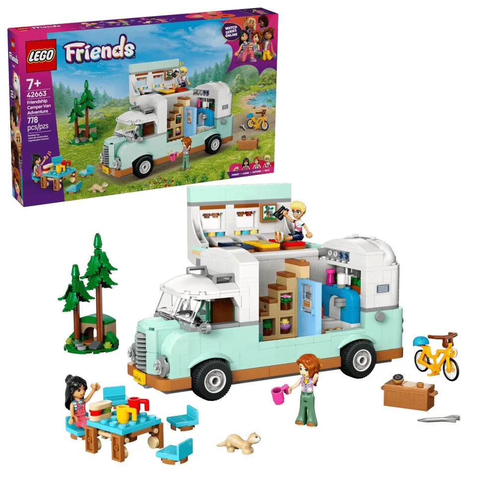 Конструктор LEGO Friends Пригоди на фургоні дружби (42663) — фото 11