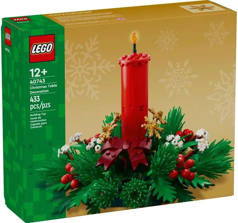 Конструктор LEGO Iconic Декор для рождественского стола (40743) — фото 4