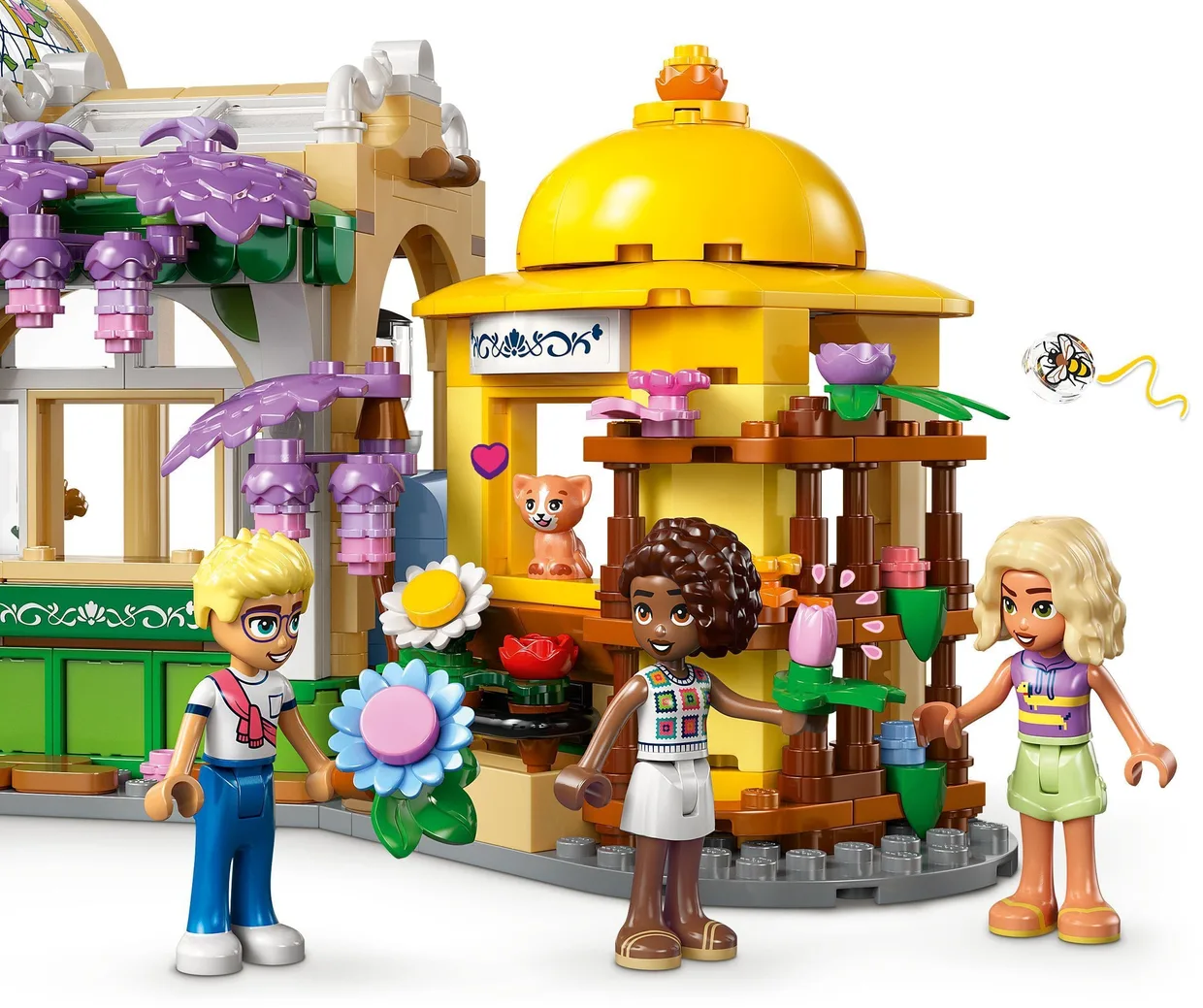 Конструктор LEGO Friends Кофейня с растениями и цветочный магазин (42671) — фото 3