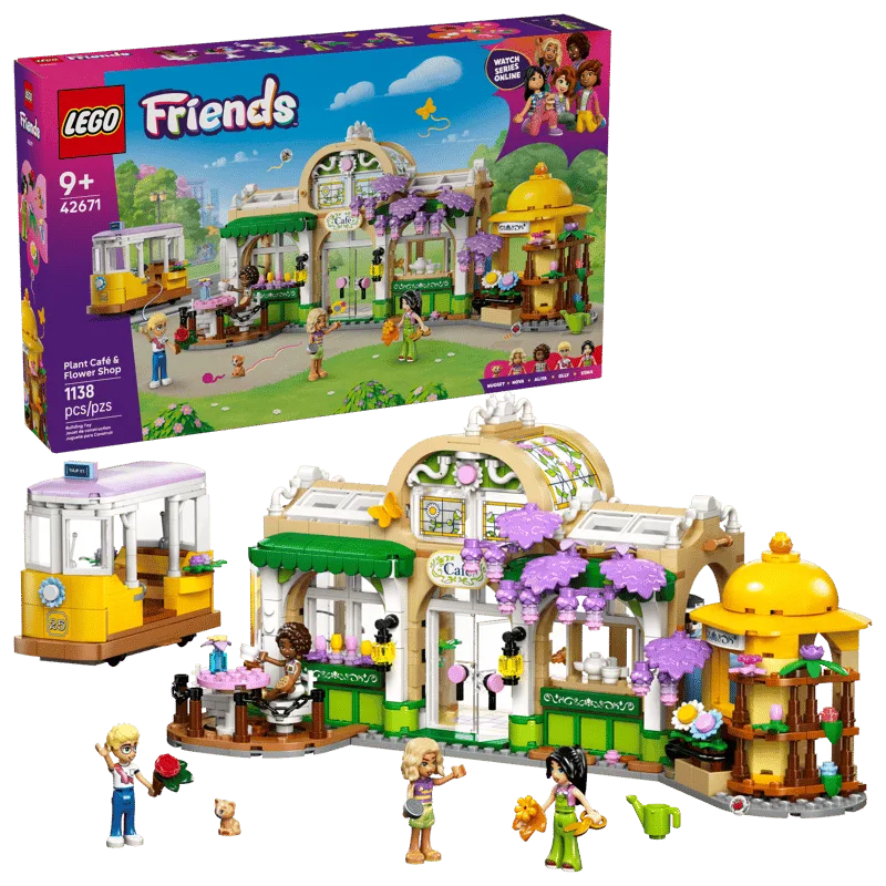 Конструктор LEGO Friends Кофейня с растениями и цветочный магазин (42671) — фото 9