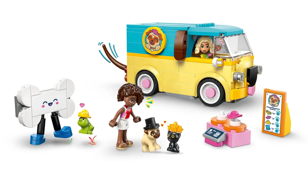 Конструктор LEGO Friends Фургон с аксессуарами для питомцев (42678) — фото 3