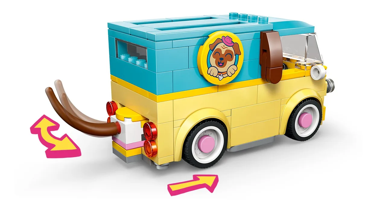 Конструктор LEGO Friends Фургон с аксессуарами для питомцев (42678) — фото 4