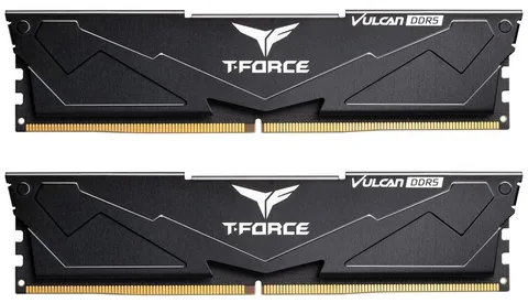 Оперативная память Team T-Force Vulcan DDR5 2x16GB/6000 Black (FLBD532G6000HC38GDC01)