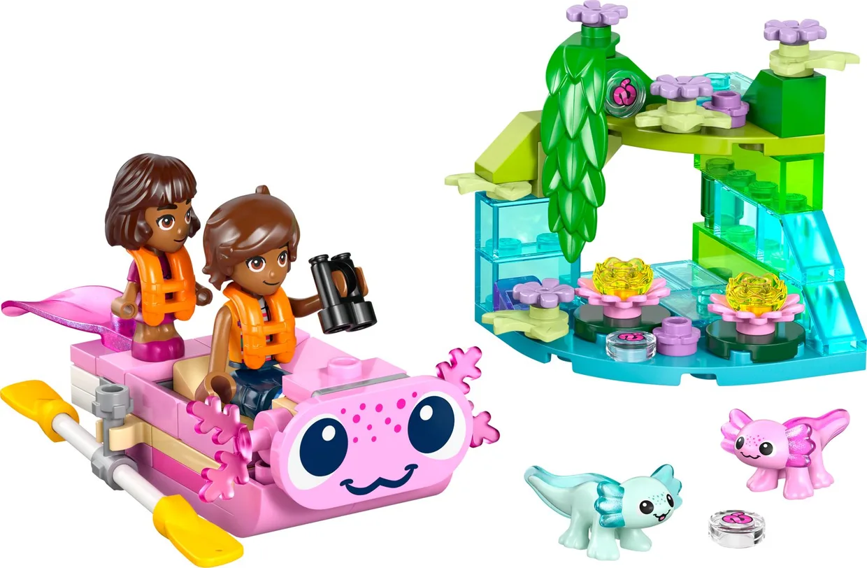 Конструктор LEGO Friends Приключенческая лодка «Аксолотль» (42681)