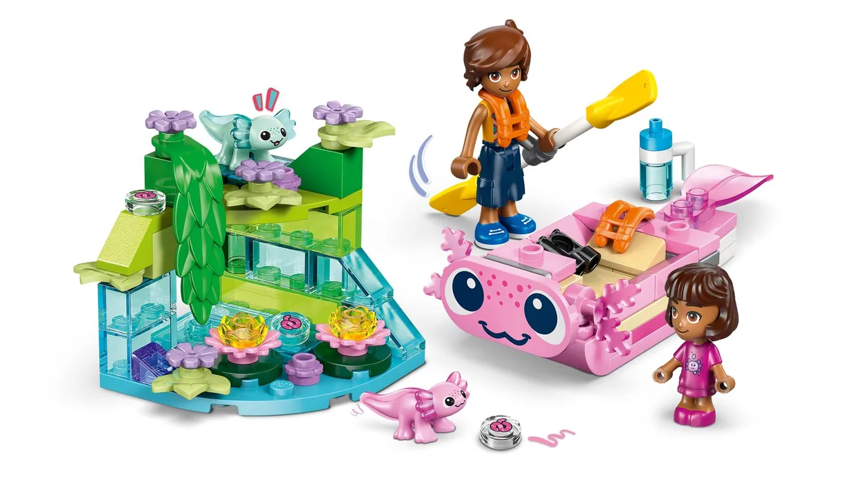 Конструктор LEGO Friends Приключенческая лодка «Аксолотль» (42681) — фото 2
