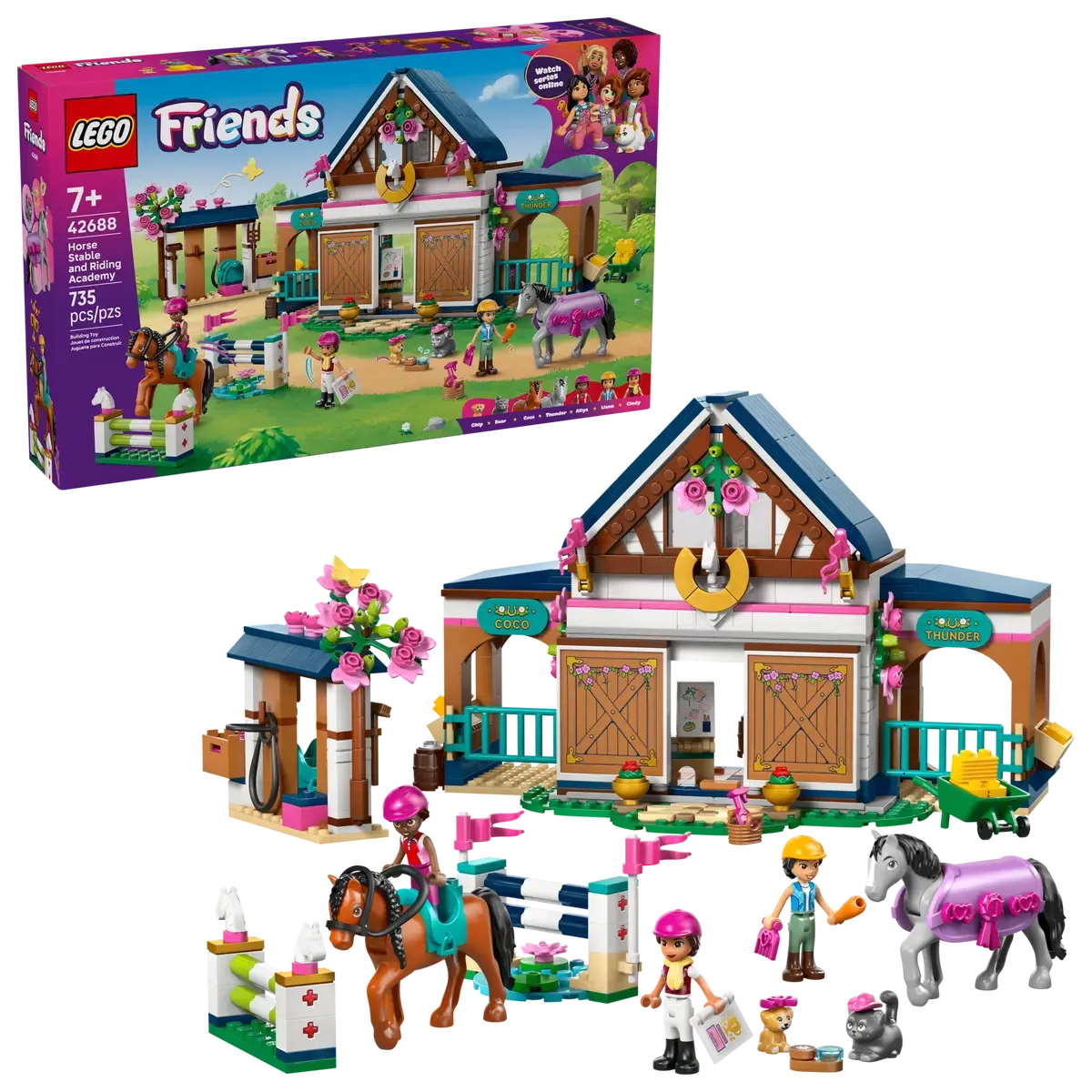 Конструктор LEGO Friends Конюшня и академия верховой езды (42688) — фото 9