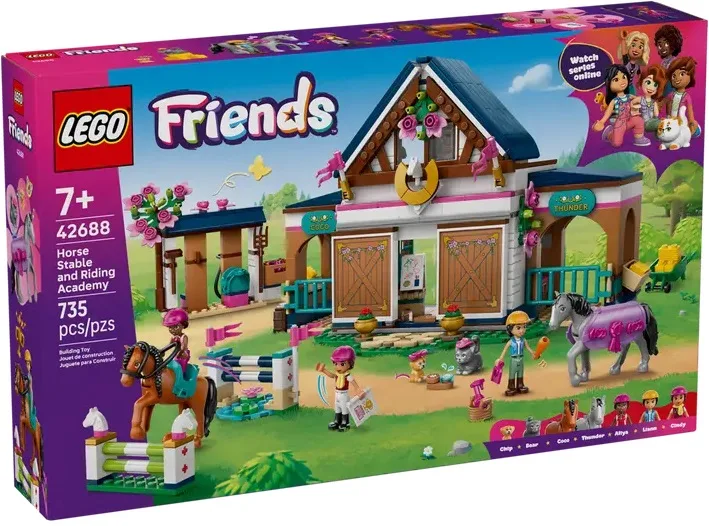 Конструктор LEGO Friends Конюшня и академия верховой езды (42688) — фото 10