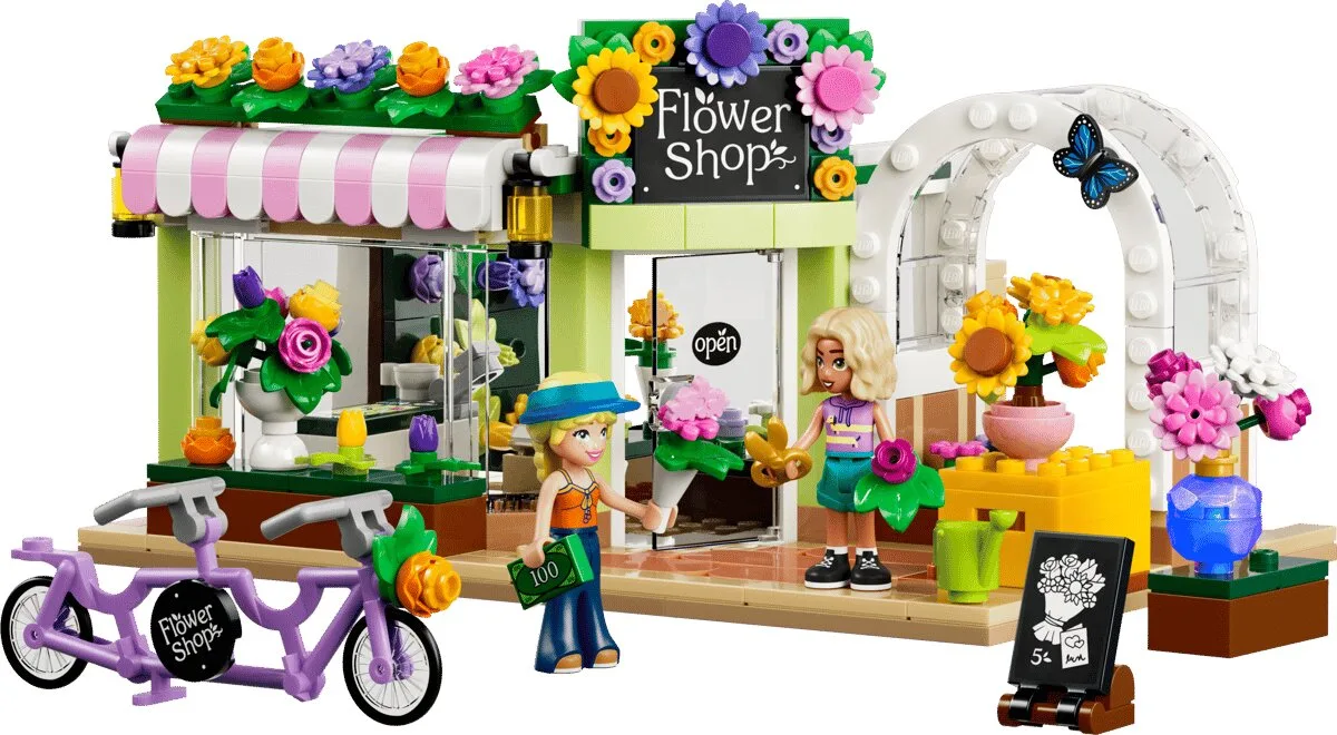 Конструктор LEGO Friends Творча квіткова крамниця (42693)
