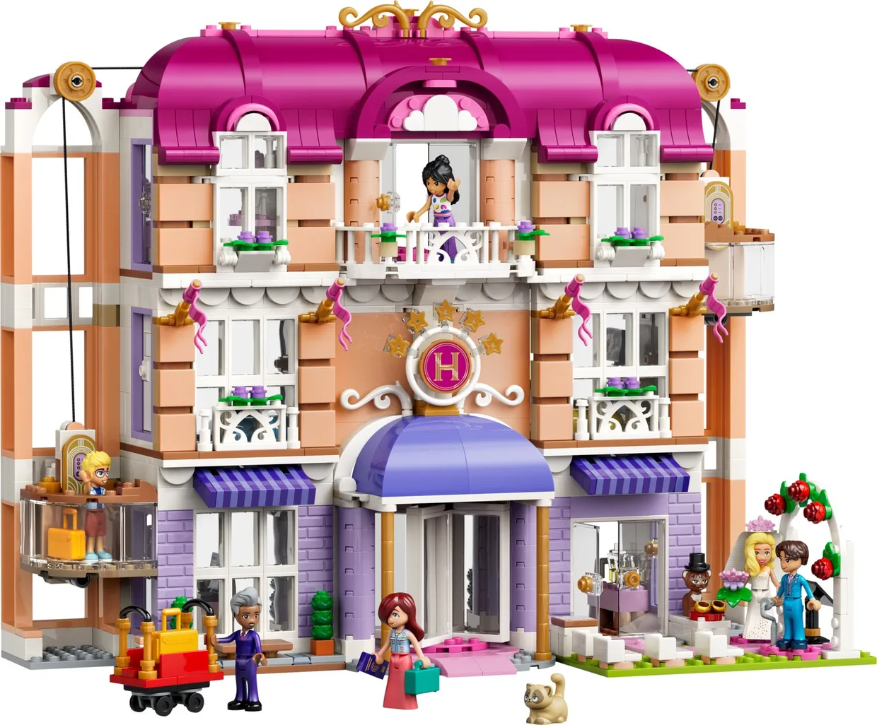 Конструктор LEGO Friends Гранд-готель у Хартлейк-Сіті (42704)