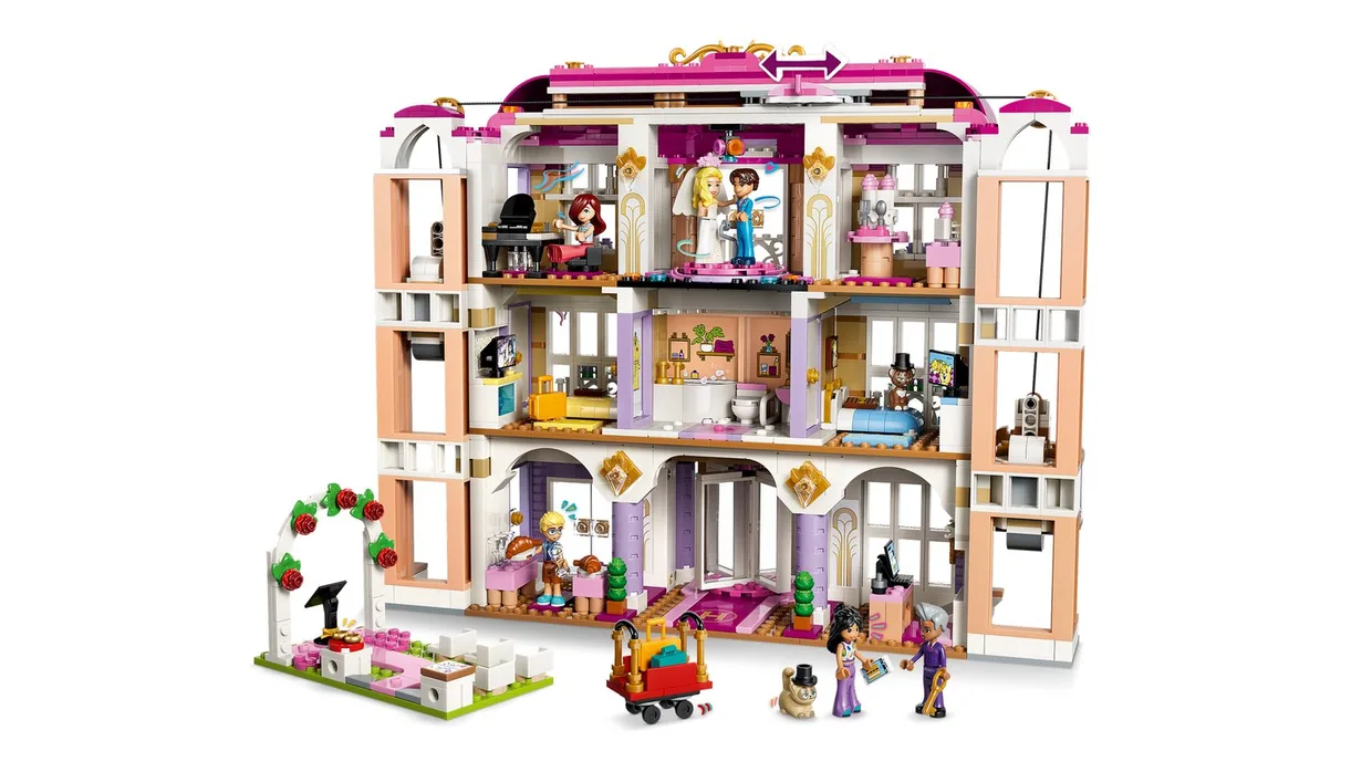 Конструктор LEGO Friends Гранд-готель у Хартлейк-Сіті (42704) — фото 4