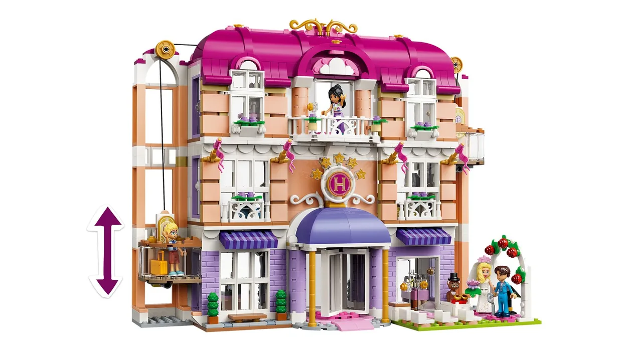 Конструктор LEGO Friends Гранд-готель у Хартлейк-Сіті (42704) — фото 5
